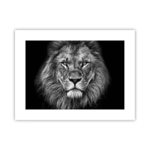 Poster - Nell'abito dell'incoronazione - 40x30 cm