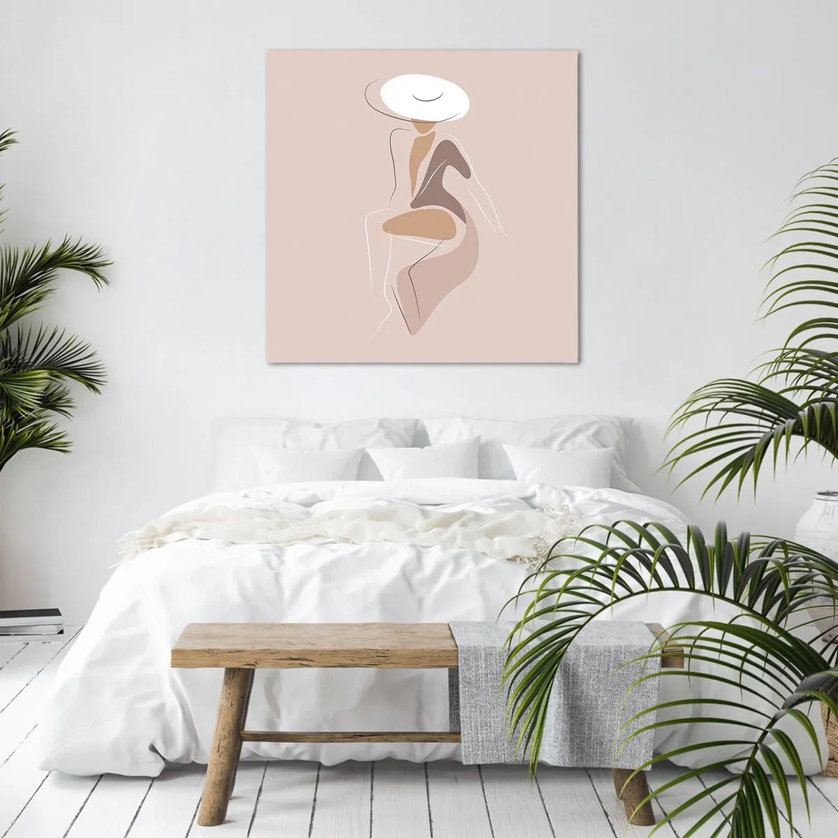 Quadro su tela - Stampe su Tela - Essere una dama - 50x50 cm