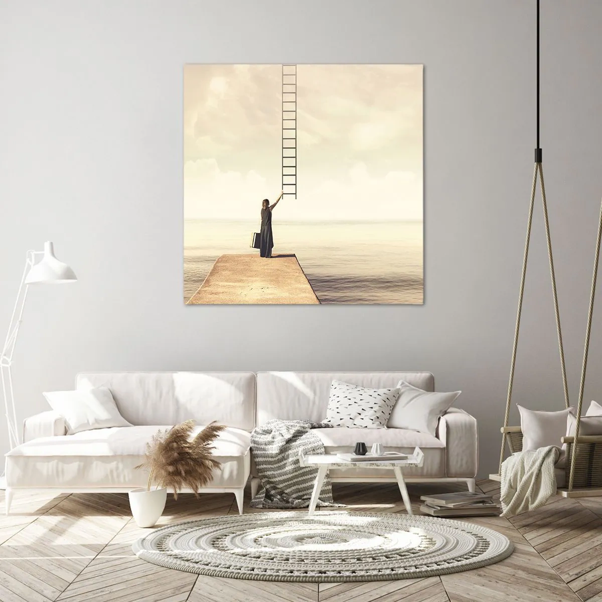 Quadro su tela - Stampe su Tela - Viaggio magico - 30x30 cm
