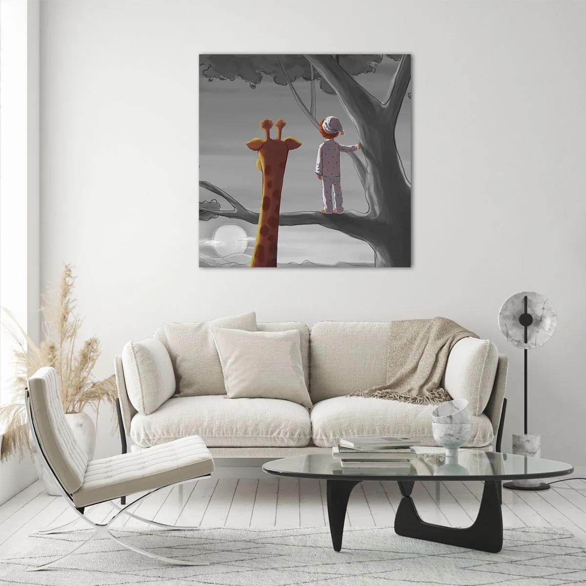 Quadro su vetro - Sta succedendo davvero - 60x60 cm