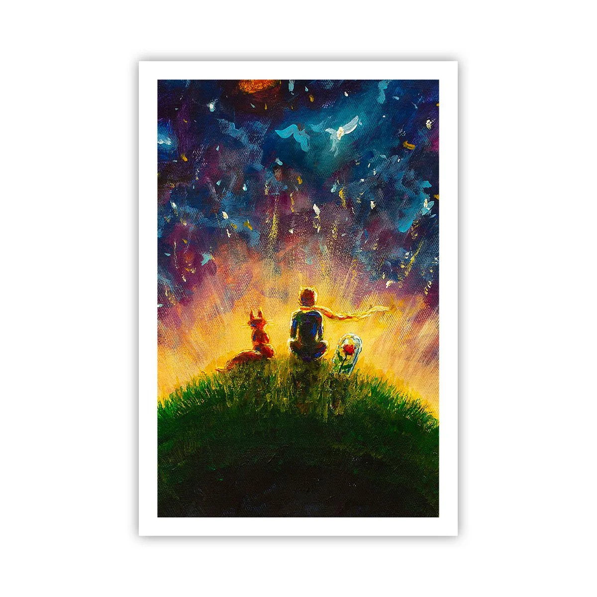 Poster - Amore e amicizia: l'intero mondo - 61x91 cm