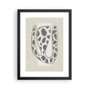 Poster in cornice nera - Creatura stranissima - 30x40 cm