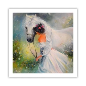 Poster - Come in un bel sogno - 60x60 cm