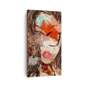 Quadro su tela - Stampe su Tela - Nessuno sa come sei veramente - 45x80 cm