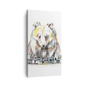 Quadro su tela - Stampe su Tela - Come si può vivere così? - 45x80 cm