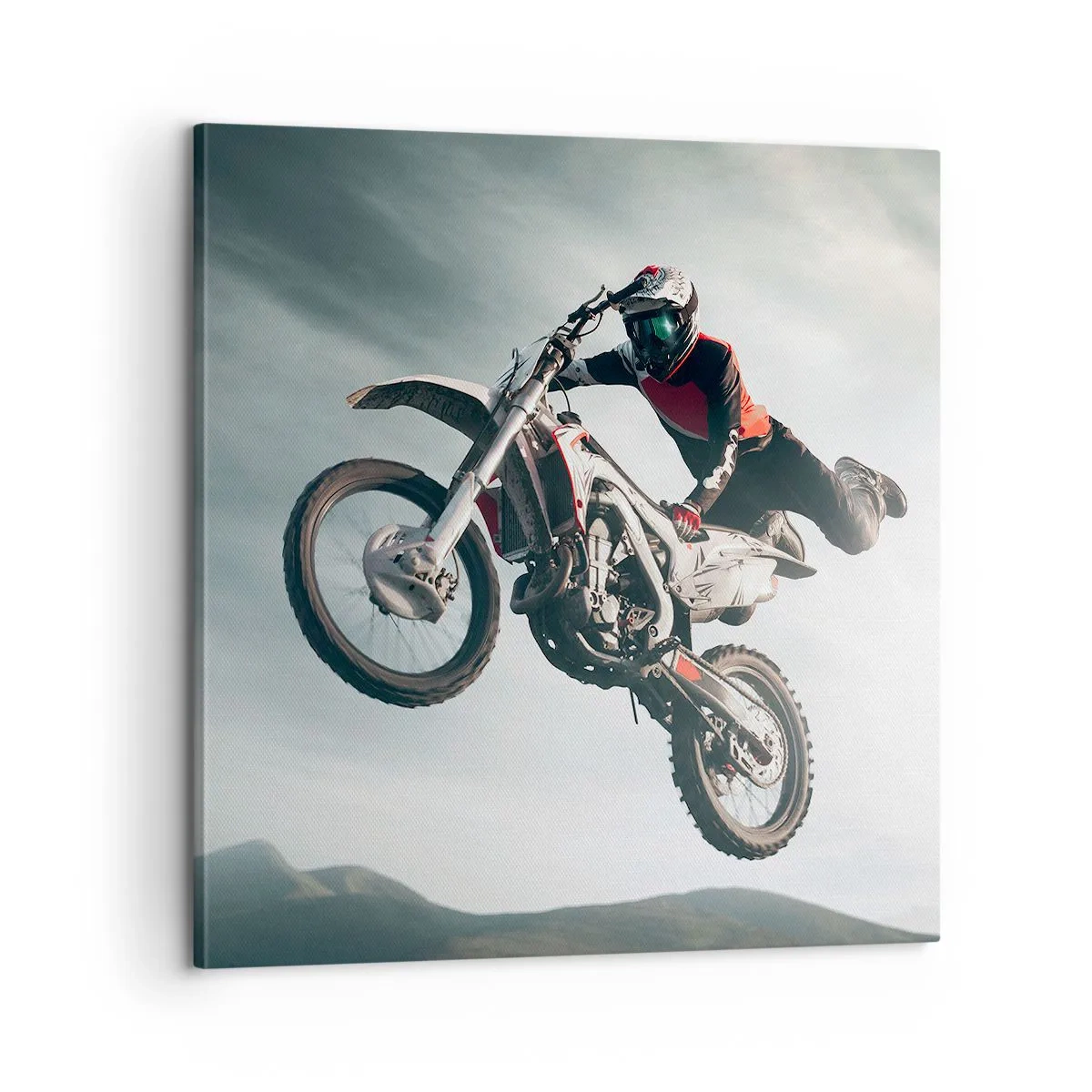 Quadro su tela - Stampe su Tela - No risk no fun - 60x60 cm