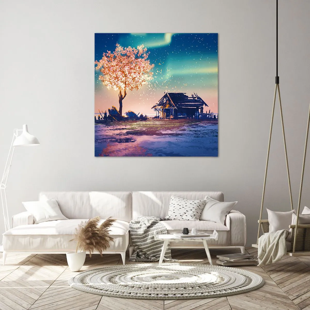 Quadro su tela - Stampe su Tela - La natura non passa - 50x50 cm