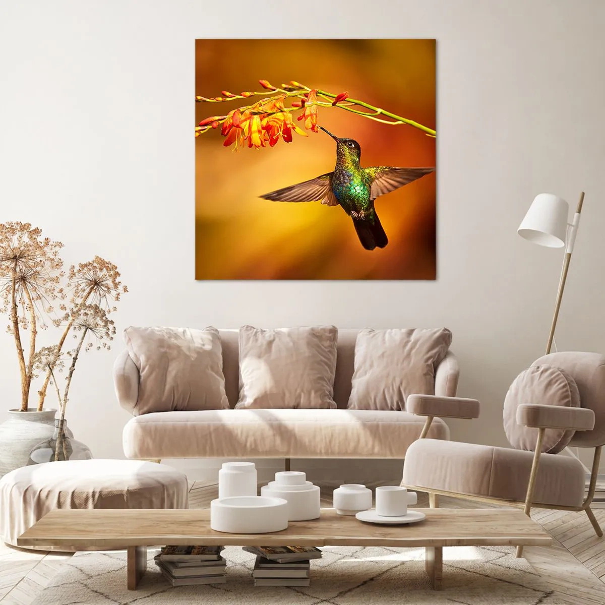 Quadro su tela - Stampe su Tela - Messaggero di luce secondo i Maya - 70x70 cm