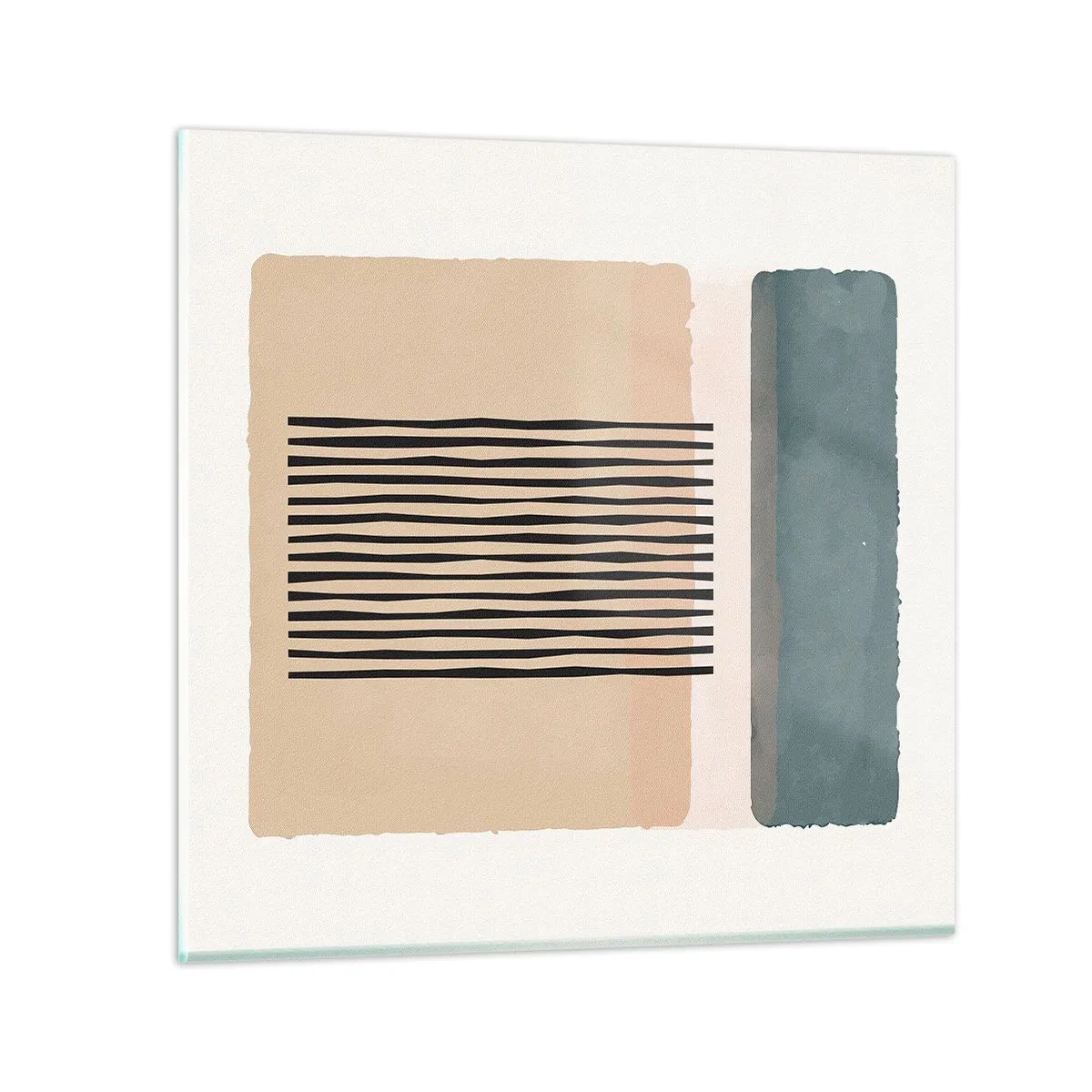 Quadro su vetro - Tutto a posto - 50x50 cm
