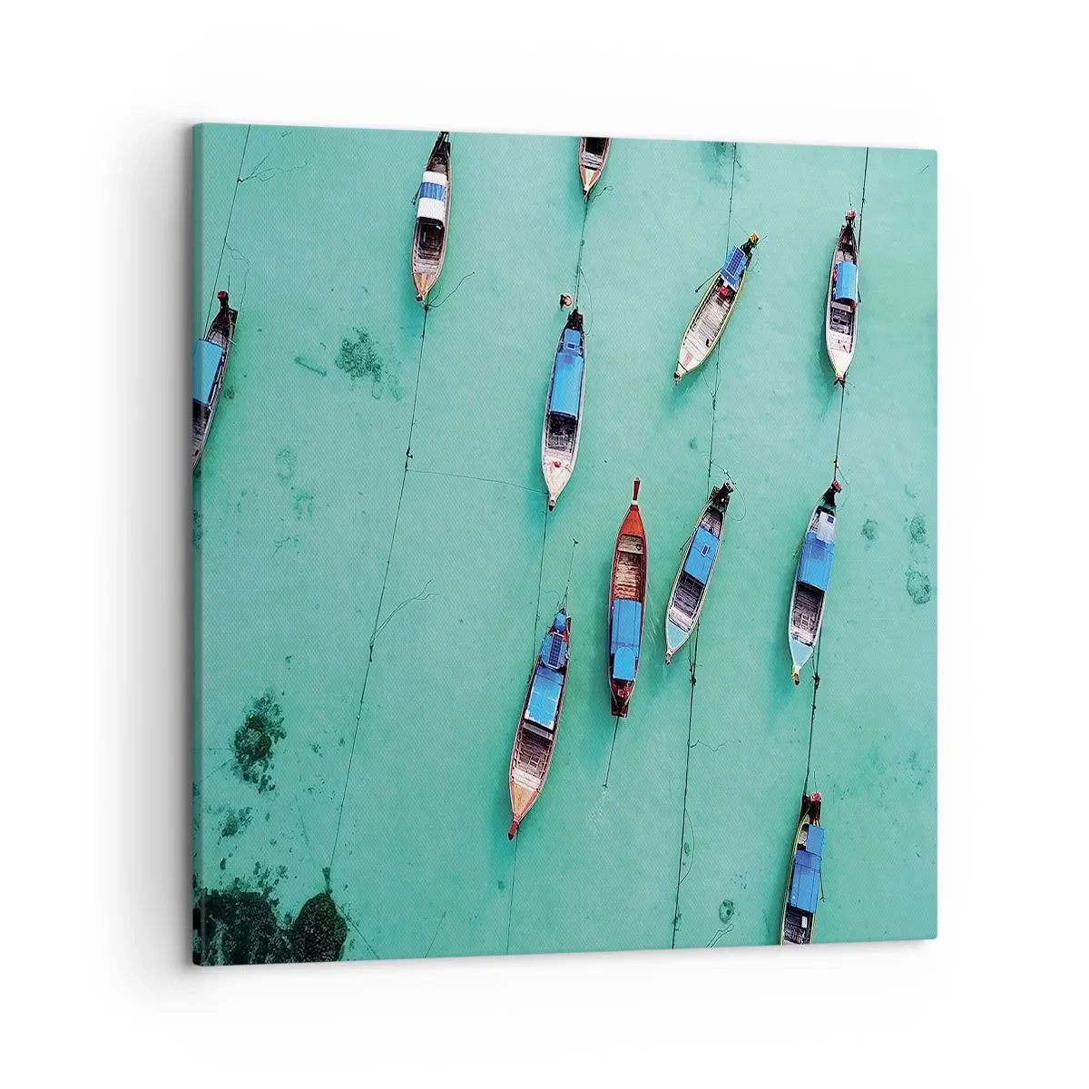 Quadro su tela - Stampe su Tela - In gioiosa attesa - 50x50 cm