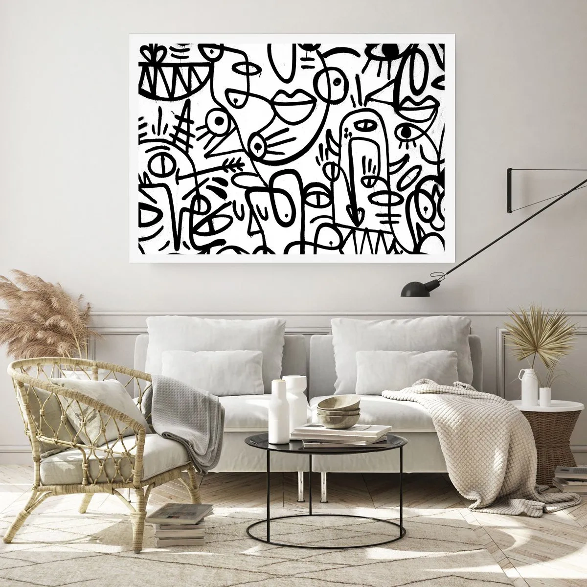 Poster - Volti e miraggi - 91x61 cm