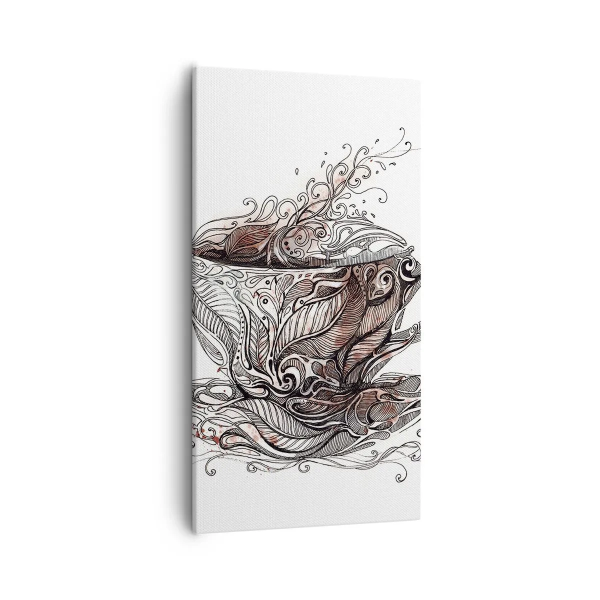 Quadro su tela - Stampe su Tela - Il tè fa bene a tutto - 55x100 cm