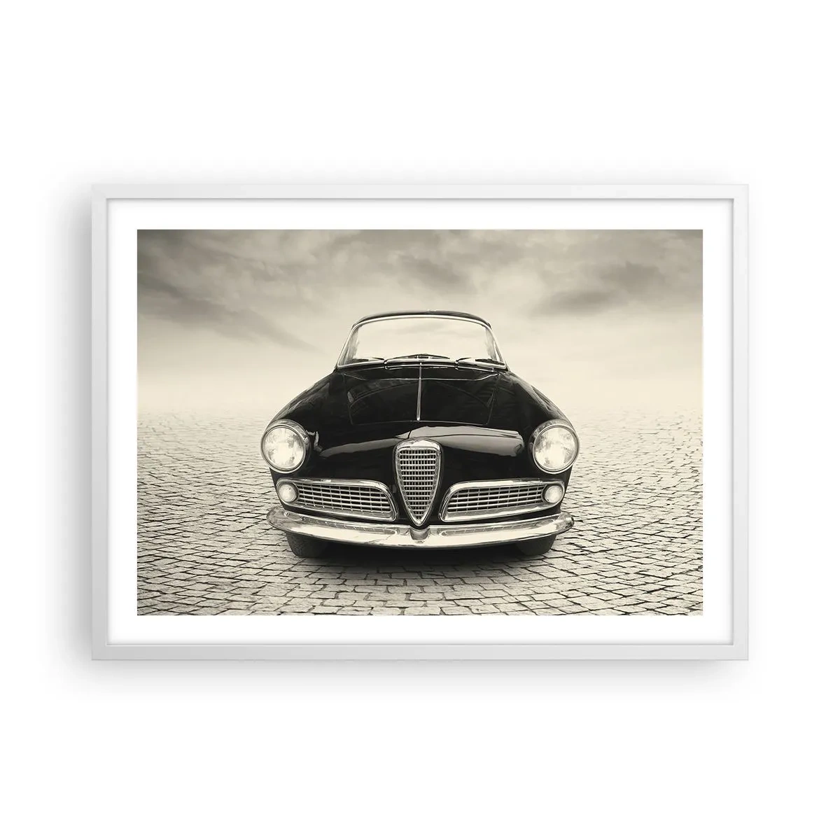 Poster in cornice bianca - Come non amarmi? - 70x50 cm