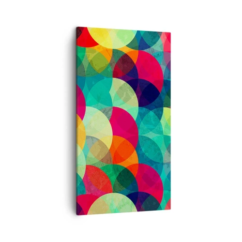 Quadro su tela - Stampe su Tela - Ascensione arcobaleno - 45x80 cm