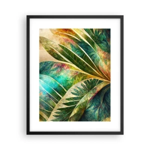 Poster in cornice nera - I colori dei tropici - 40x50 cm