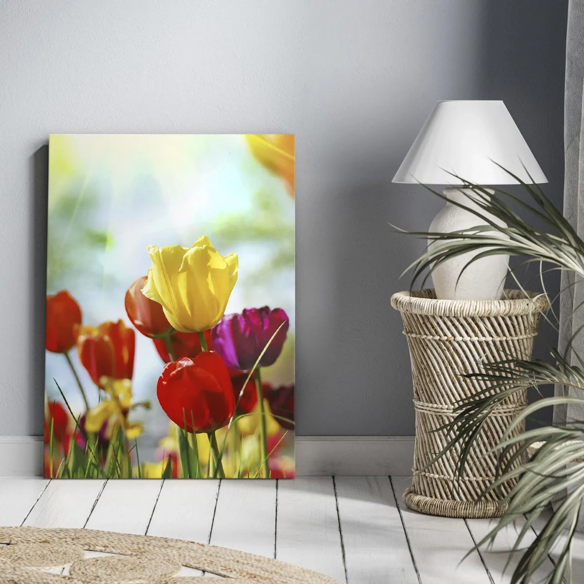 Quadro su tela - Stampe su Tela - Tutti i colori del sole - 45x80 cm