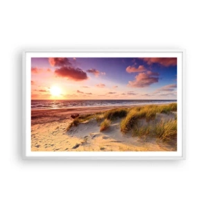 Poster in cornice bianca - L'aria già profuma di estate - 91x61 cm