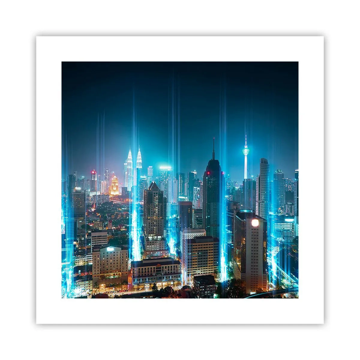 Poster - Da Berlino al cielo - 40x40 cm