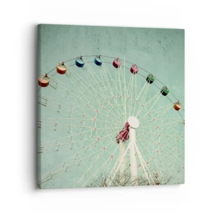 Quadro su tela - Stampe su Tela - Venite a divertirvi - 30x30 cm