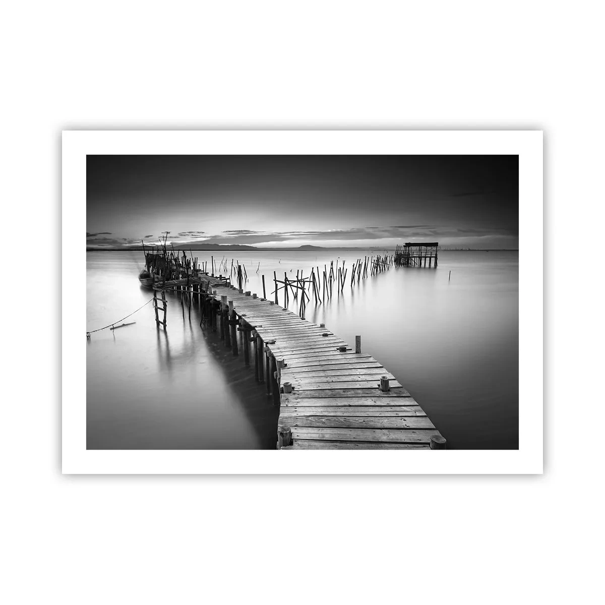 Poster - La pace della riva dimenticata - 70x50 cm