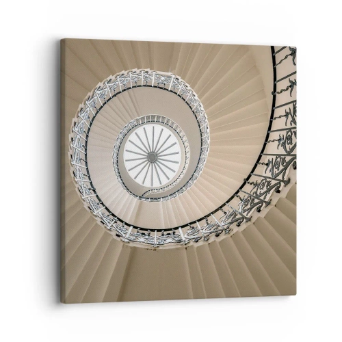 Quadro su tela - Stampe su Tela - Al centro della chiocciola - 30x30 cm