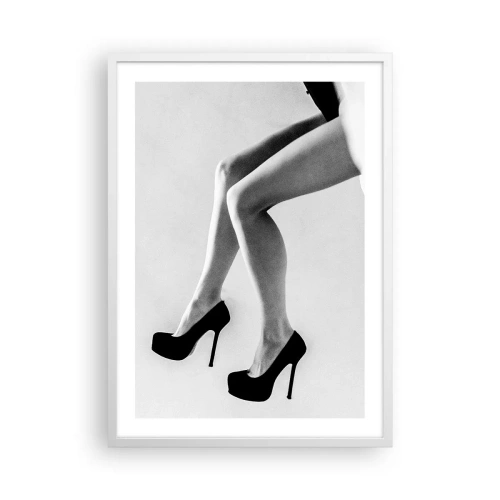 Poster in cornice bianca - Eterna femminilità - 50x70 cm