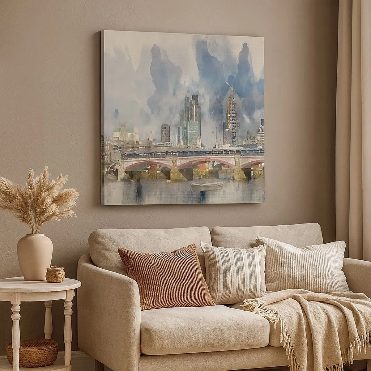 Quadro su tela - Stampe su Tela - Londra in tutta la sua bellezza - 30x30 cm