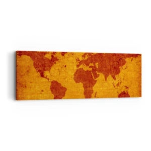 Quadro su tela - Stampe su Tela - Invito a viaggiare - 90x30 cm