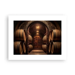 Poster - L'atmosfera della cantina - 40x30 cm