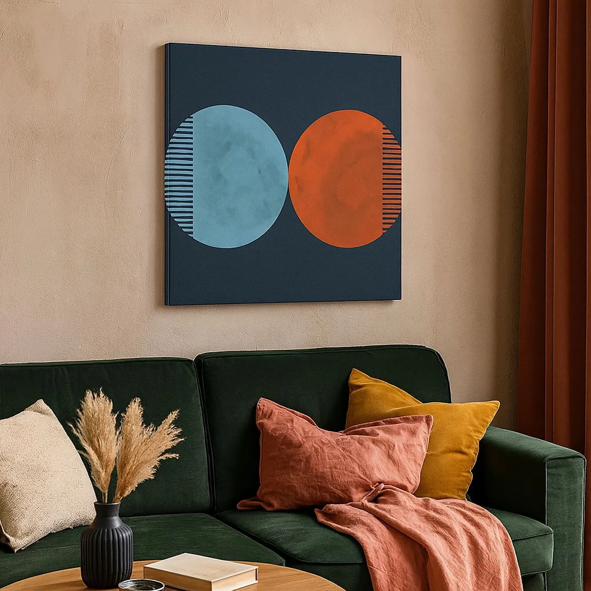 Quadro su tela - Stampe su Tela - Solo geometria? - 30x30 cm