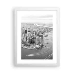 Poster in cornice bianca - Come non amarla? - 30x40 cm