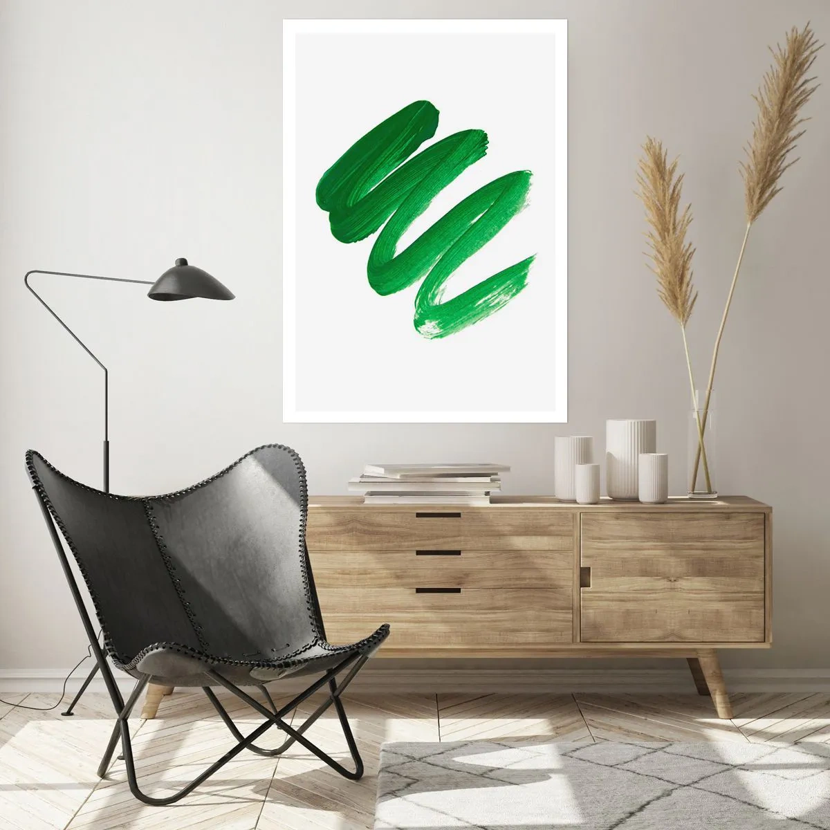 Poster - Scherzo verde - 40x50 cm