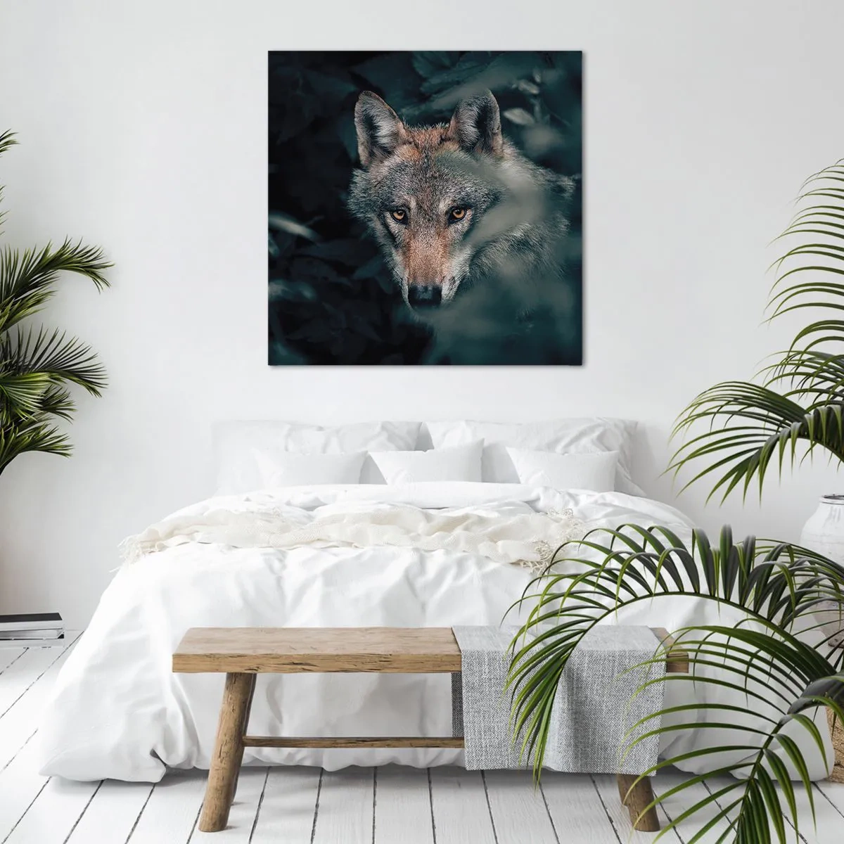 Quadro su tela - Stampe su Tela - Cacciatore - 70x70 cm