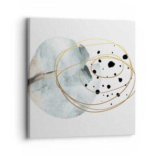 Quadro su tela - Stampe su Tela - Nell'abbraccio dello spazio - 30x30 cm