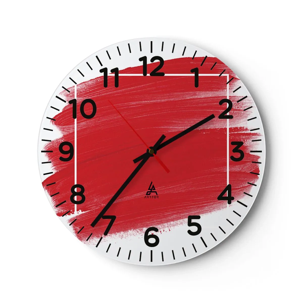 Orologio da parete - Orologio in Vetro - Fuori dagli schemi - 30x30 cm