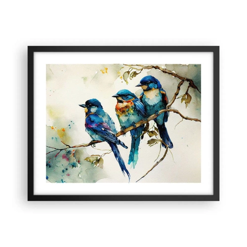 Poster in cornice nera - Si è offeso? - 50x40 cm