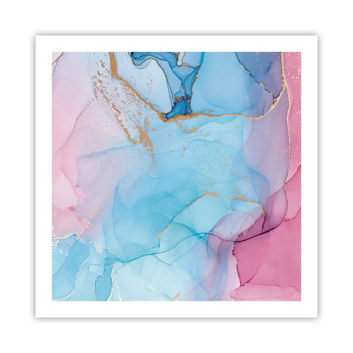 Poster - Incontro e compenetrazione - 60x60 cm