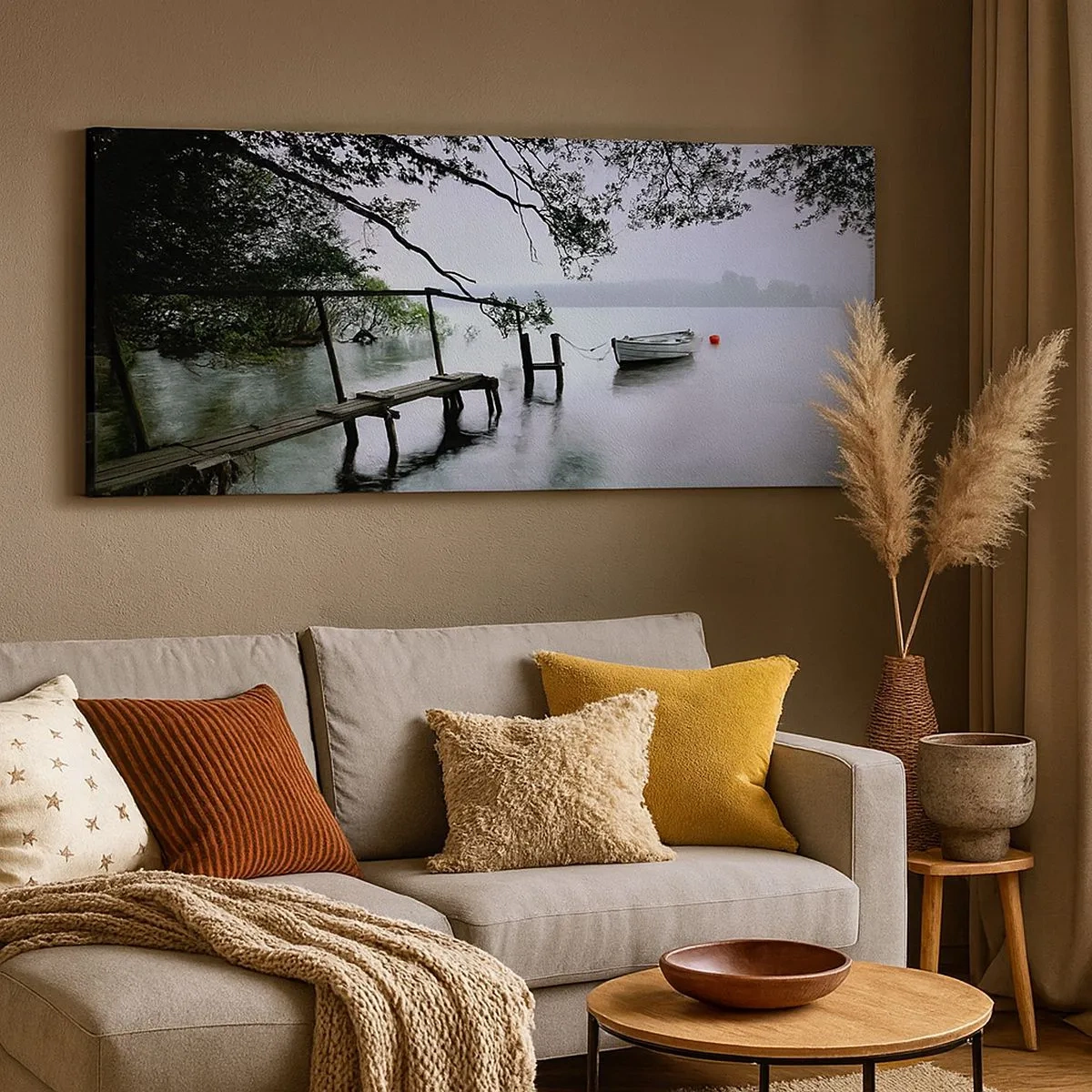 Quadro su tela - Stampe su Tela - E già ti riposi - 100x40 cm