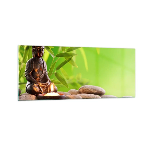 Quadro su vetro - La vita è bella - 100x40 cm