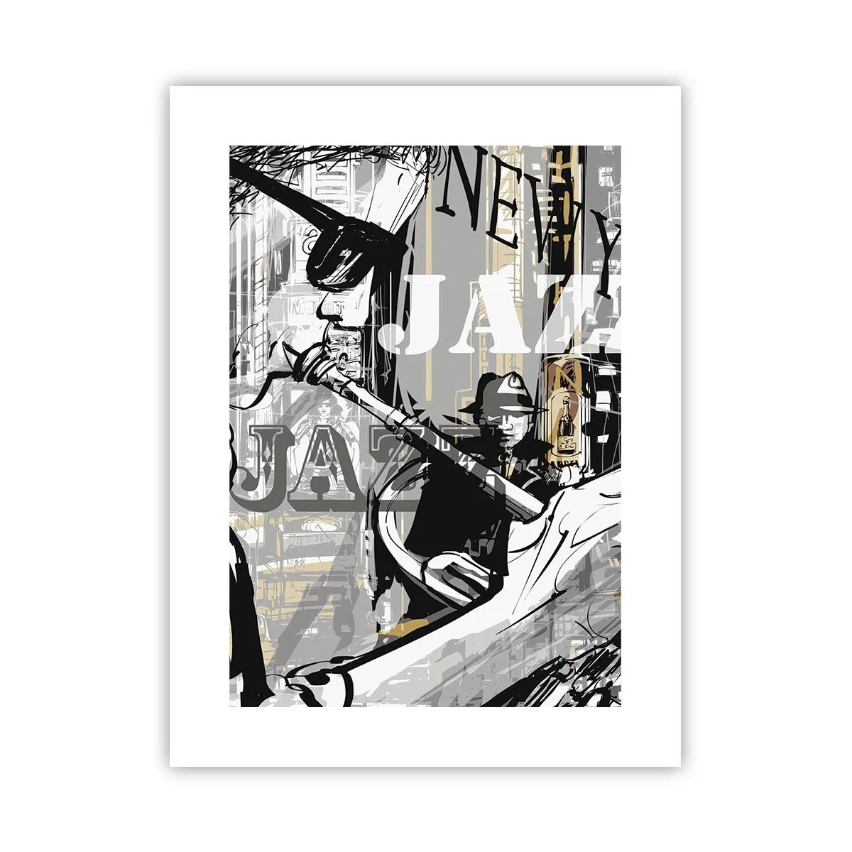 Poster - Al ritmo di New York - 30x40 cm