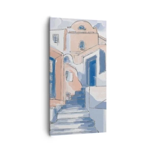 Quadro su tela - Stampe su Tela - Città esotica - 65x120 cm