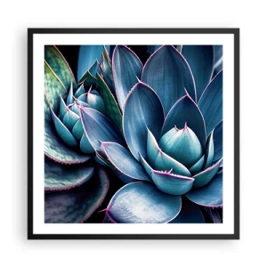 Poster in cornice nera - Forza vitale - 60x60 cm