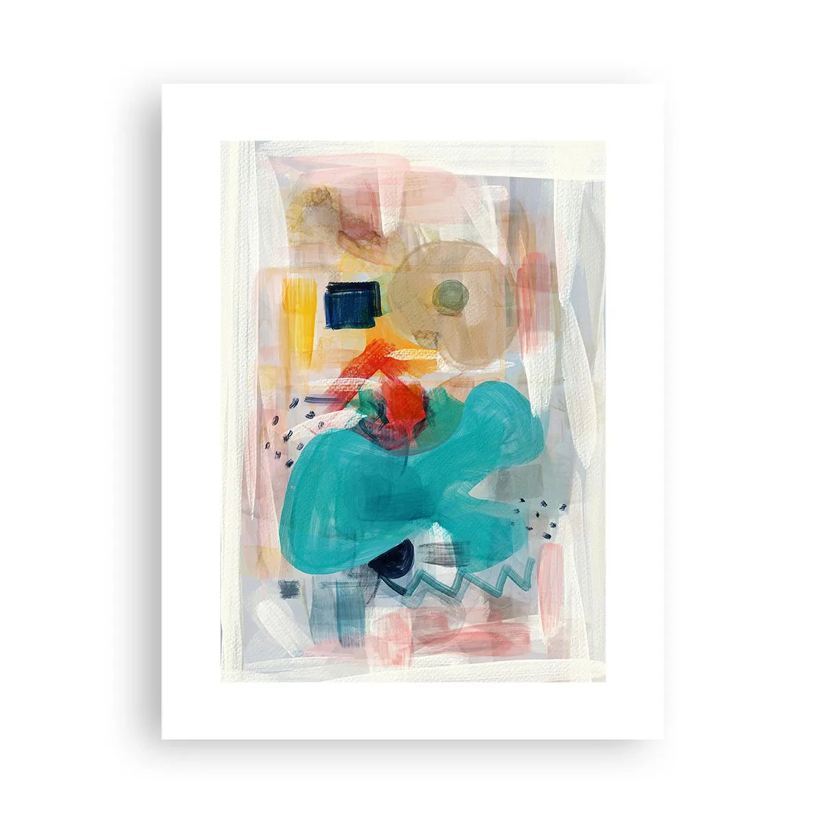 Poster - Il gioco dei colori - 30x40 cm