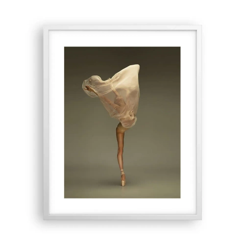 Poster in cornice bianca - Adesso vola via - 40x50 cm