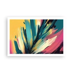 Poster - Composizione: esplosione di gioia - 91x61 cm