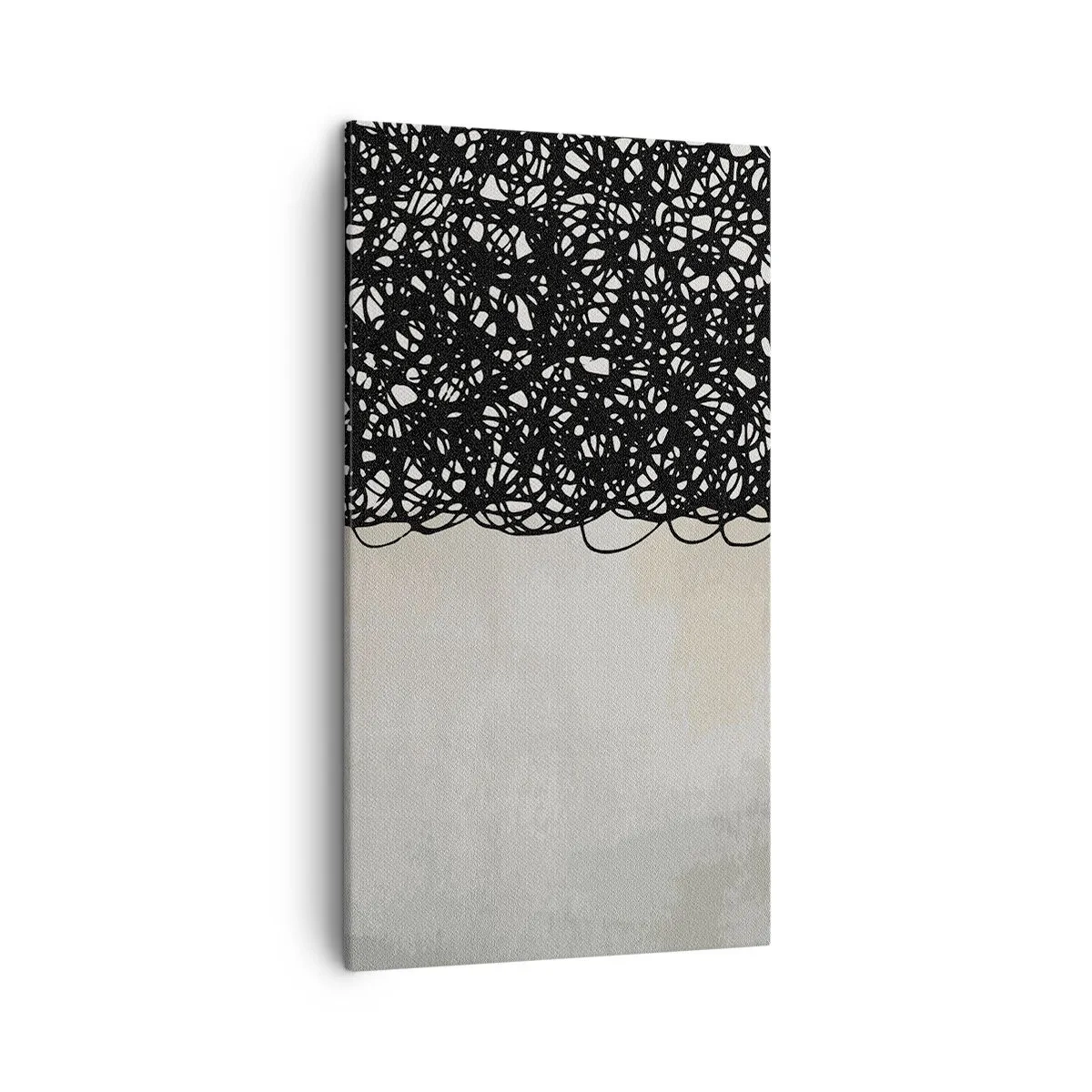 Quadro su tela - Stampe su Tela - Astrazione aggrovigliata - 45x80 cm