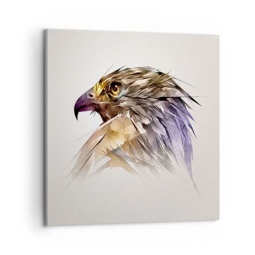 Quadro su tela - Stampe su Tela - Ritratto di guerriero - 50x50 cm