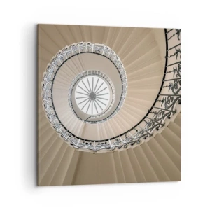 Quadro su tela - Stampe su Tela - Al centro della chiocciola - 60x60 cm