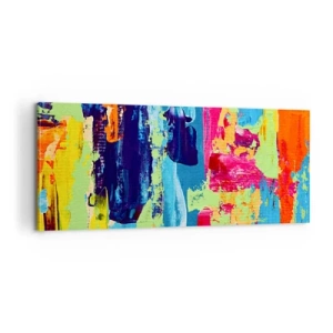 Quadro su tela - Stampe su Tela - La vita è bella! - 100x40 cm