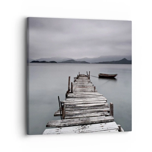 Quadro su tela - Stampe su Tela - Domani puoi partire - 30x30 cm